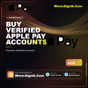 Buy Verified Apple Pay Accounts