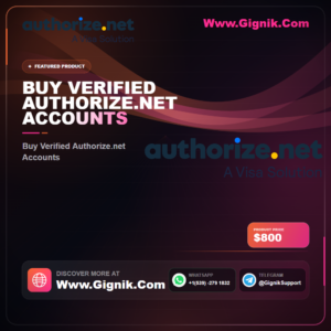Buy Verified Authorize.net Accounts