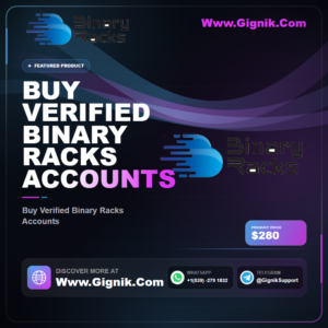 Buy Verified Binary Racks Accounts