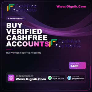 Buy Verified Cashfree Accounts