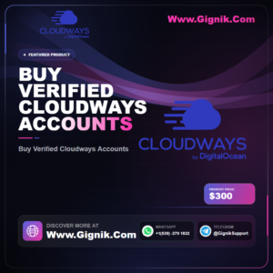 Buy Verified Cloudways Accounts