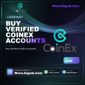 Buy Verified CoinEx Accounts