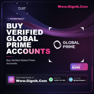Buy Verified Global Prime Accounts