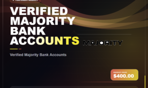Verified Majority Bank Accounts