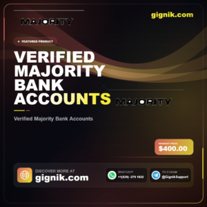 Buy Verified Majority Bank Accounts