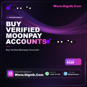 Buy Verified Moonpay Accounts