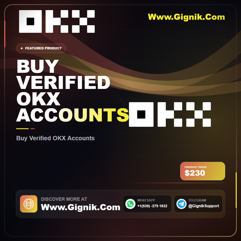 Buy Verified OKX Accounts