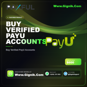 Buy Verified PayU Accounts