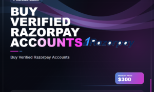 Verified Razorpay Accounts