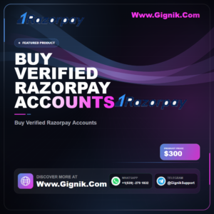 Buy Verified Razorpay Accounts
