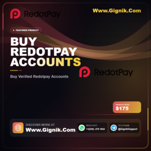 Buy Verified Redotpay Accounts