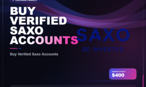 Verified Saxo Accounts