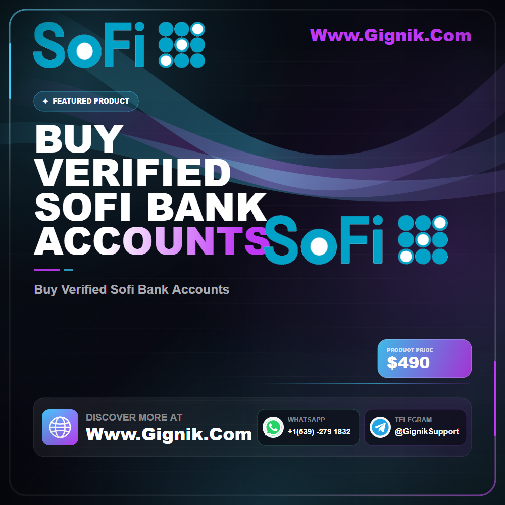 Buy Verified Sofi Bank Accounts