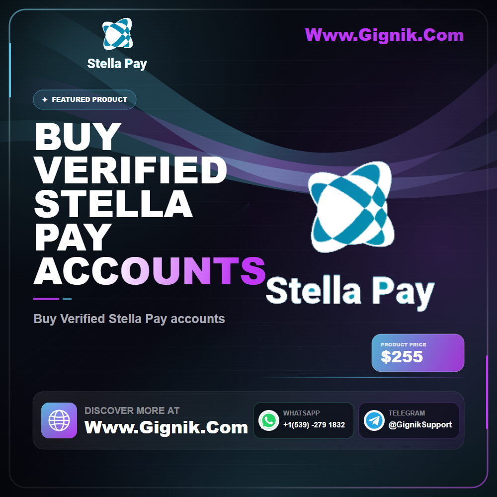 Buy Verified Stella Pay accounts