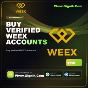 Buy Verified WEEX Accounts