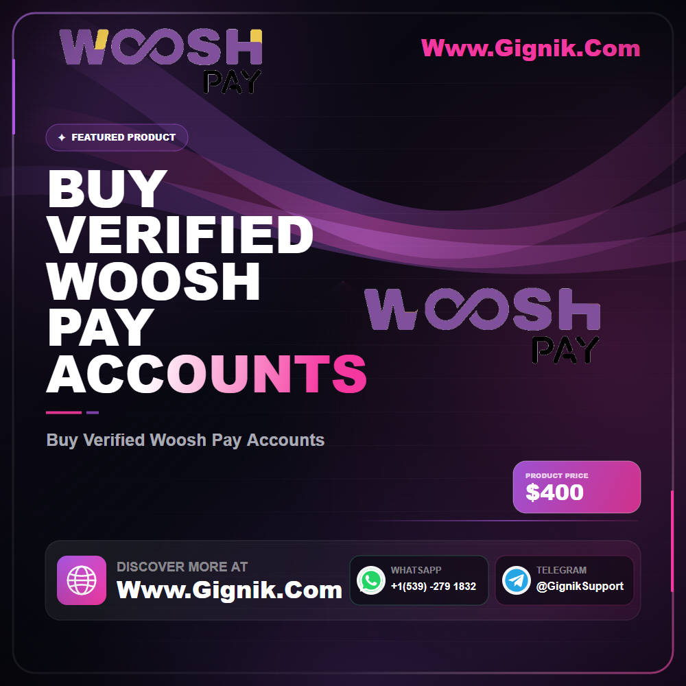 Buy Verified Woosh Pay Accounts