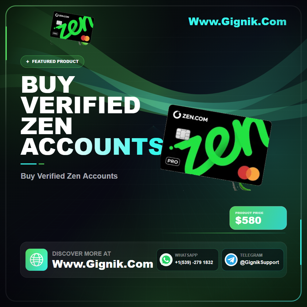 Buy Verified Zen Accounts